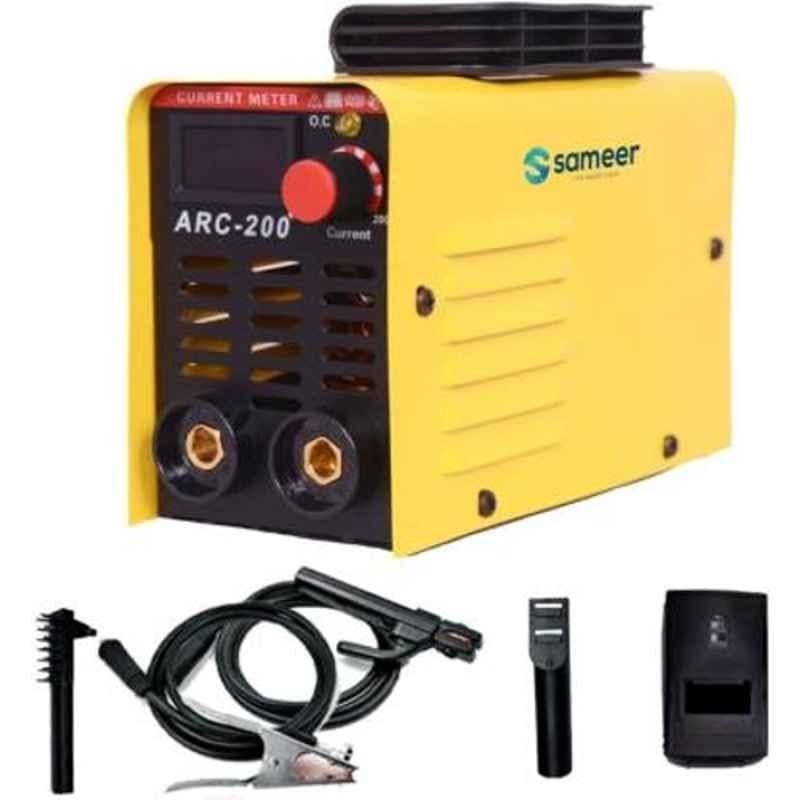 Sameer ARC-200 200A Single Phase Portable IGBT Inverter Welding Machine with Accessories