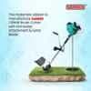 Sameer 2.7HP 52cc 2 Stroke Air Cooled Brush Cutter with Harvester Attachment & Extra Blade, SBC-2752 image 5
