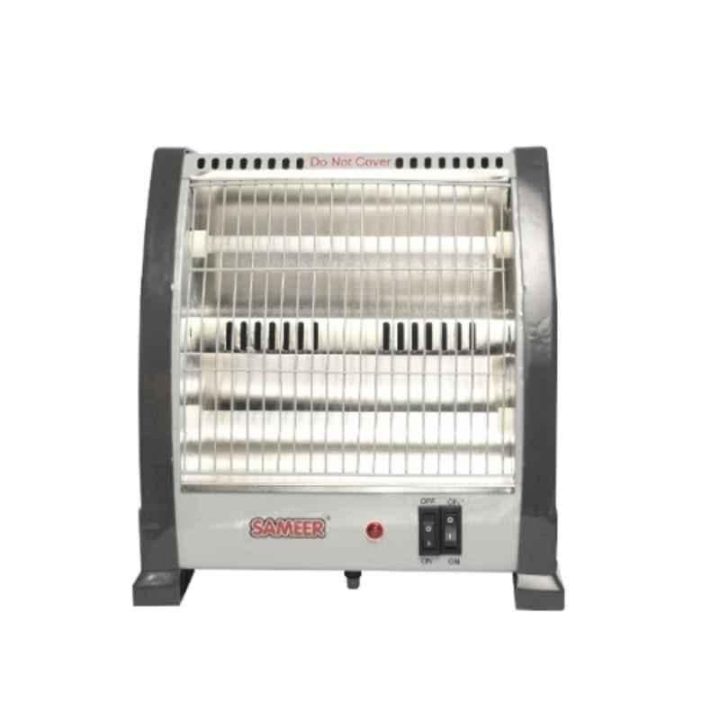 Sameer Cozy Smart 2Q 800W Double Rod Heavy Duty Quartz Room Heater with 2 Heat Settings