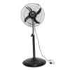 Sameer MKIII Farrata 30W 4 Blade Black Pedestal Fan, Sweep: 400 mm image 2