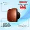 Sameer Studio 6 inch Brown Exhaust Fan, Sweep: 150 mm image 3