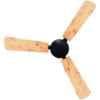 Sameer Woody 50W Teak Wood Finish Anti Dust Brown Ceiling Fan, Sweep: 1200 mm image 1