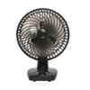 Sameer Air Jet High Speed Black Anti Dust 3 Blade Wall cum Table Fan, Sweep: 250 mm image 2