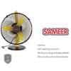 Sameer Sarrpat 28W Black & Yellow Table Cum Wall Fan, Sweep: 230 mm image 3