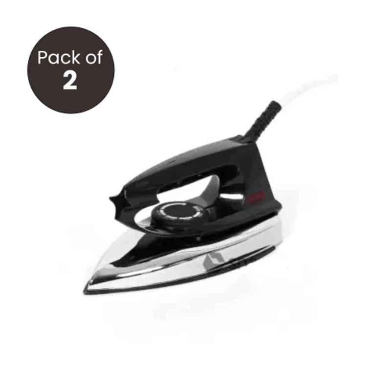 Sameer Razor 750W Black Dry Iron (Pack of 2)
