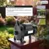 Sameer 1HP Single Phase Black High Flow Centrifugal Water Pump image 3