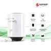 Sameer Sicuro Glassline 25L 2000W White Storage Water Geyser image 4