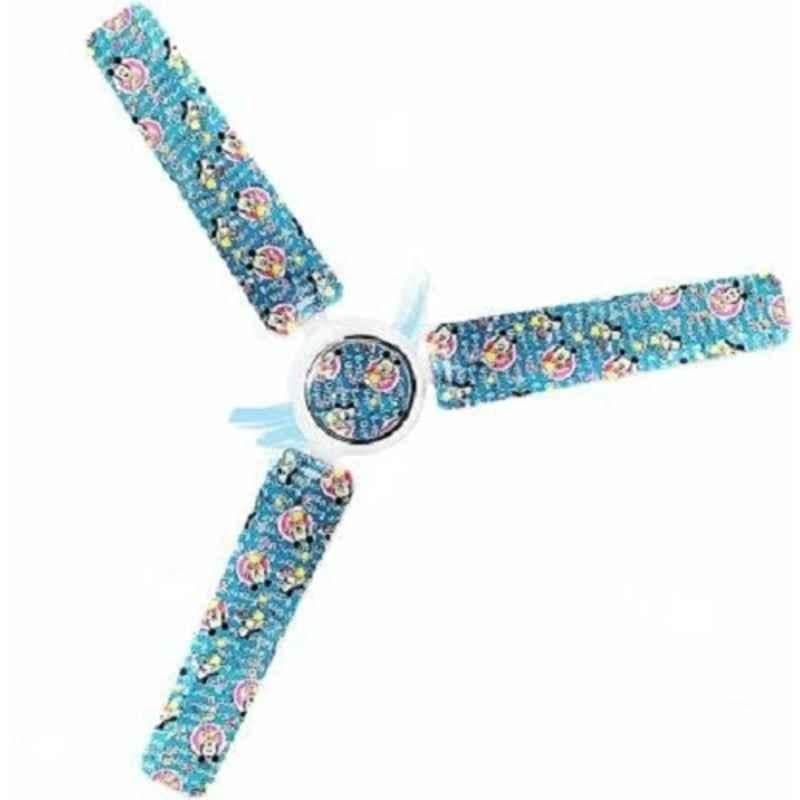 Sameer Toonza Premium Design Print 50W Blue Ceiling Fan, Sweep: 1200mm