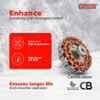 Sameer Gati 600mm 4 Blade Brown Ceiling Fan image 4