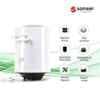Sameer Sicuro Glassline 10L 2000W Metal White Storage Water Geyser image 4