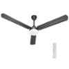 Sameer VeloxE Smart 1200 mm 3 Blade Ceiling Fan BLDC 5 Star Energy Saving with Remote Anti Dust LED Lamp, Stellar Grey with 2 Year Warranty image 1