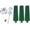 Sameer i-Flo 50W Aluminum Green Dust Proof Ceiling Fan, Sweep: 1200 mm image 2