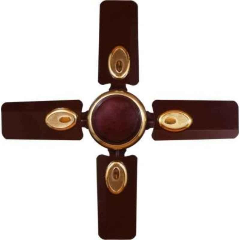 Sameer Jewel 50W Brown Ceiling Fan, Sweep: 600 mm