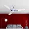 Sameer Fusion DLX 70W 350rpm Silver & Blue Ceiling Fan, Sweep: 1200 mm image 2