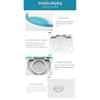 Sameer 4.5kg White & Blue Semi Automatic Top Load Mini Washing Machine image 5
