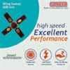 Sameer Jewel 50W Brown Ceiling Fan, Sweep: 600 mm image 3
