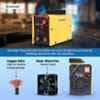 Sameer ARC-200 200A Single Phase Portable IGBT Inverter Welding Machine with Accessories image 3