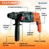 Sameer 1300W 26mm Heavy Duty Reverse Rotation Rotary Hammer Drill image 3