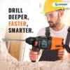 Sameer ProDrill-26 1600W 1700rpm Rotary Hammer Drill image 5