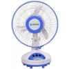 Sameer RF002 15W Blue Rechargeable Table Fan with LED & Mobile USB, Sweep: 300 mm image 1