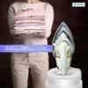 Sameer Plancha 1000W White Heavy Dry Iron image 3