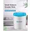 Sameer 4.5kg White & Blue Semi Automatic Top Load Mini Washing Machine image 3