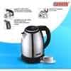Sameer 1.5L 1000W Metal Grey Stainless Steel Electric Kettle & Razor 750W Black Dry Iron Combo image 5