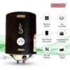 Sameer Sicuro Glassline 15L 2000W Metal Black Storage Water Geyser image 5