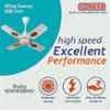 Sameer Ruby 50W White Ceiling Fan, Sweep: 600 mm image 5