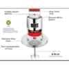 Sameer 10L 65W Stainless Steel Electric Madhani Churning Machine image 3