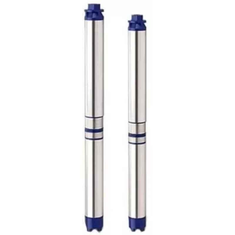 Sameer i-Flo 1HP 150-180ft Blue 10 Stage Oil Filled Submersible Pump with 1 Year Warranty