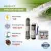 Sameer I-Flow 1HP 10 Stage Oil Filled Submersible Pump Set for Borewell with Control Panel, 30 m Safety Wire & 30 m Submersible Cable by Moglix image 3