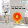 Sameer 800W Insta Heat Carbon Room Heater image 3