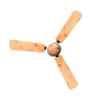 Sameer Woody 50W Teak Wood Finish Anti Dust Gold Ceiling Fan, Sweep: 1200 mm image 1