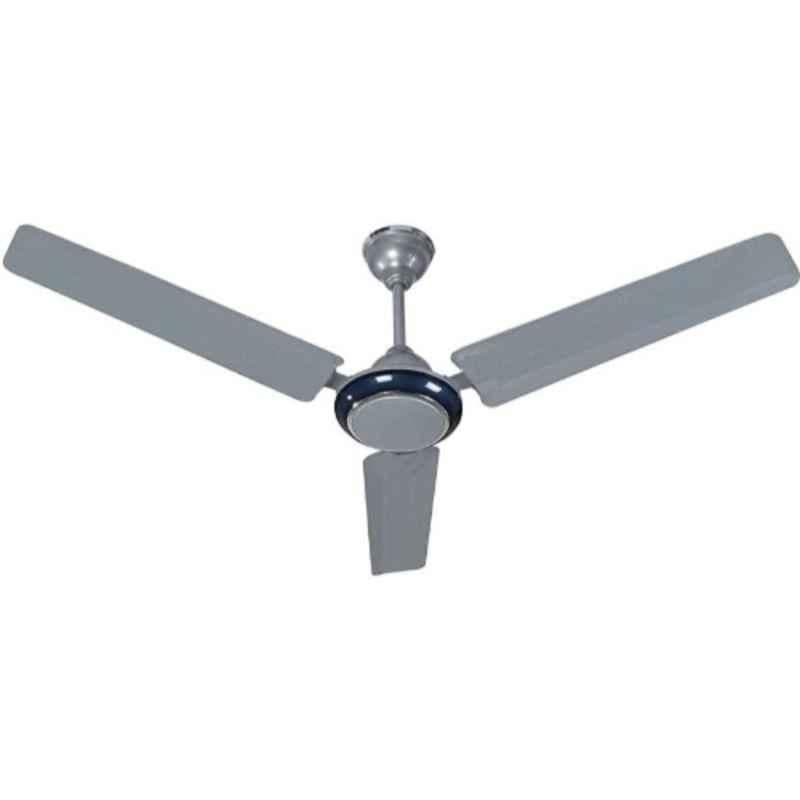 Sameer 50W Silver Blue Fusion Ceiling Fan, Sweep 1200 mm