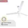 Sameer Smart BLDC 28W 350rpm White Ceiling Fan with Remote Control, Sweep: 1200 mm image 4